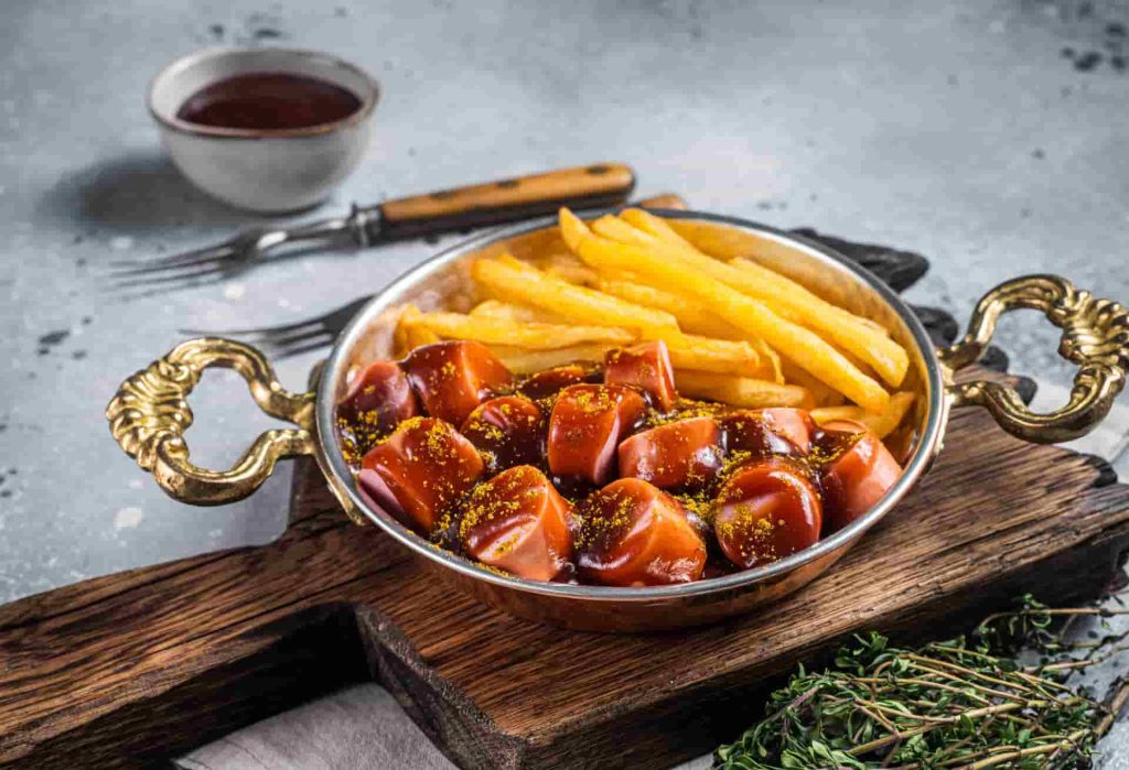 german cuisines, currywurst