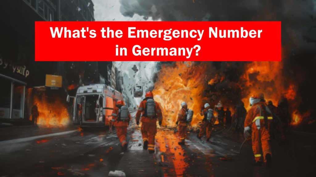 emergency numbers in Germany