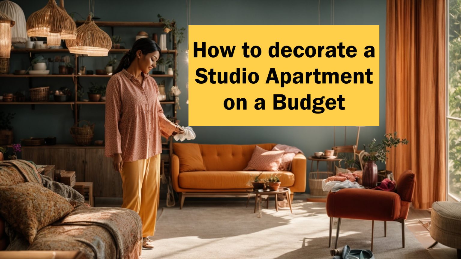 How to decorate Studio Apartment on a budget